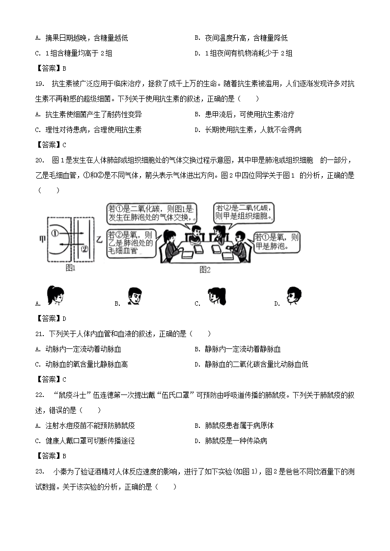 Removed_2023年陕西西安<a href='https://www.wddqw.com/c_103.html' target='_blank'>中考</a>生物真题及答案(B�?5.png