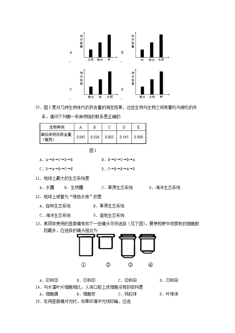 2022-2023学年广东深圳光明区七年级上册期中生物试卷及答�?.png