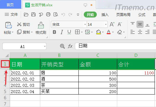 首先我们需要将鼠标移动到表格要筛选行的最左边并选中，比如，第一行，然后点击：开始 工具栏里面的：筛选按钮 或 直接按快捷键：Ctrl+Shift+L 组合按键，就会将这行表格设置为筛选项