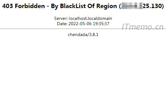 打开网站（网页）提示:403 Forbidden的原因和解决方法