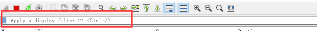 1. Display Filter(显示过滤器), 用于设置过滤条件进行数据包列表过滤。菜单路径:Analyze --> Display Filters。