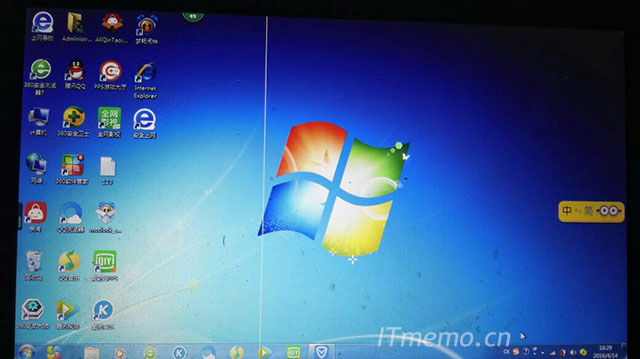 显示器上有一条竖线咋处理 显示器上有一条横线原因