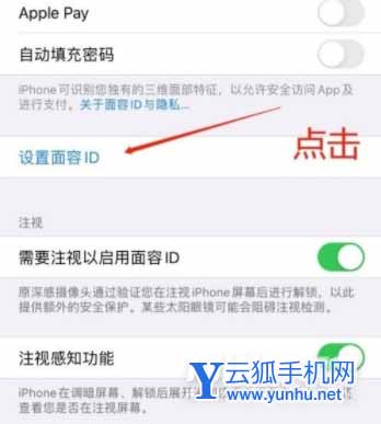 iPhone13Pro怎么设置面容解锁-设置面容解锁方法