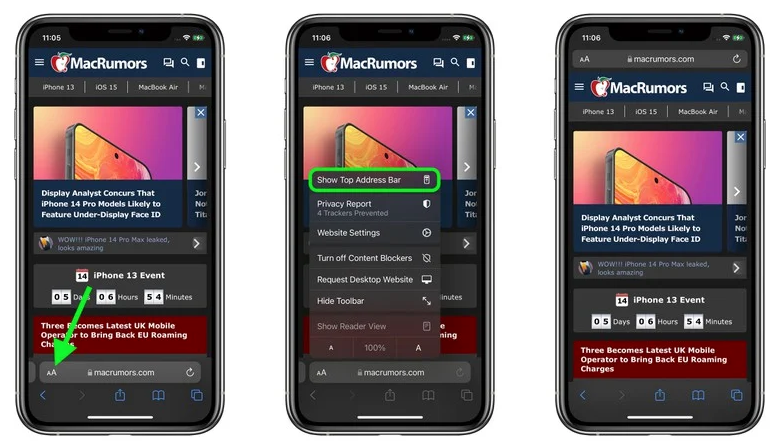 如何在 iOS 15 中将 Safari 浏览器切换回原始设计? 如何在 iOS 15 中将 Safari 浏览器切换回原始设计?