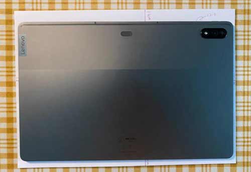 联想小新 Pad Pro12.6 真机现身：直角边框 和 A4 纸一般大 