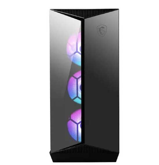 强化灯效设计 微星氪金枪110R机箱登场