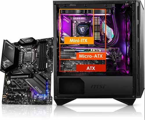 强化灯效设计 微星氪金枪110R机箱登场