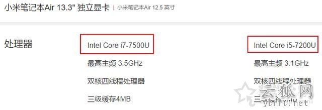 笔记本处理器型号知识：笔记本CPU型号后缀字母HQ、U、Y含义详解