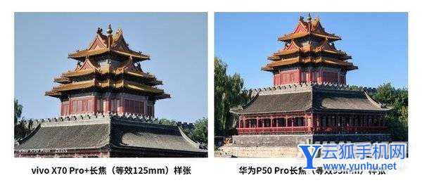 贴“毒德”LOGO有用？vivo X70 Pro+与华为P50 Pro拍照实测对比 