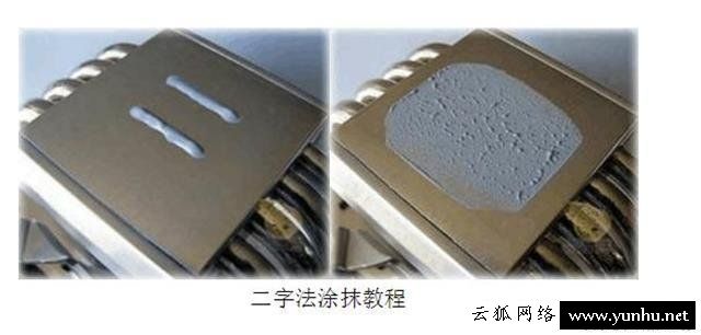 电脑处理器导热硅脂怎么涂？台式电脑CPU导热硅脂的正确涂抹方法