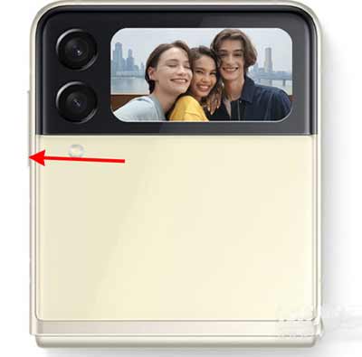 三星ZFlip3外屏怎么拍照(图文)