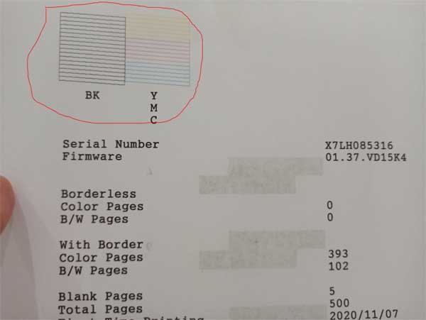 爱普生L3151打印机打印照片突然只能打出洋红色怎么回事【打印头清洗教程】