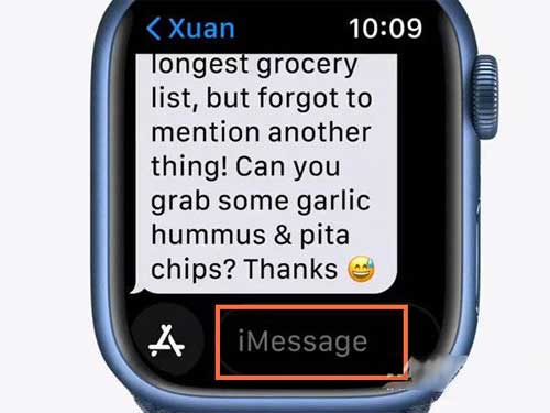AppleWatchSeries7怎么打字-如何进行打字聊天