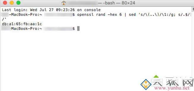 苹果电脑修改MAC地址的方法 苹果电脑修改MAC地址的方法
