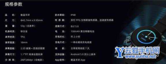 魅蓝手环支持防水吗-防水性能怎么样