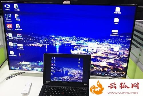 电脑怎么连接电视,用电视当电脑显示器用