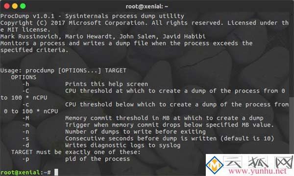 Linux系统安装使用ProcDump for Linux的流程
