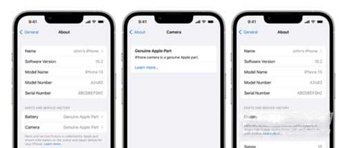 怎么看iPhone手机维修零件是不是正品,有没有被更换过