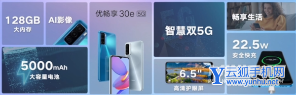 优畅享30e支持双卡双待吗-是5G手机吗