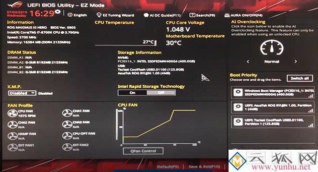 华硕bios如何设置固态为第一启动盘？华硕主板bios设置启动顺序