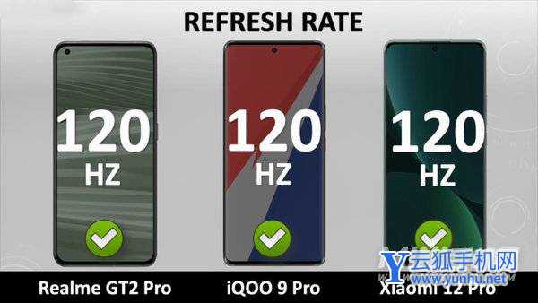 小米12Pro、GT2Pro、iQOO9Pro怎么选择-哪款手机性价比更高