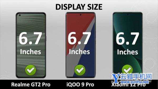 小米12Pro、GT2Pro、iQOO9Pro怎么选择-哪款手机性价比更高