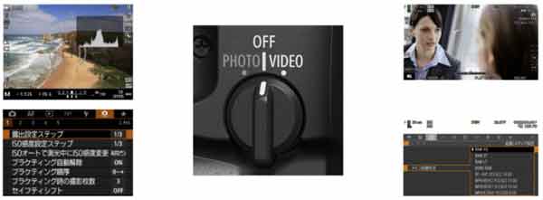 一体两面的佳能 EOS R5 C ( 附与 EOS R5 的规格对比 ) 