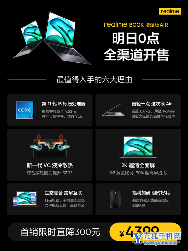 realmeBook增强版Air什么时候上市-发布时间