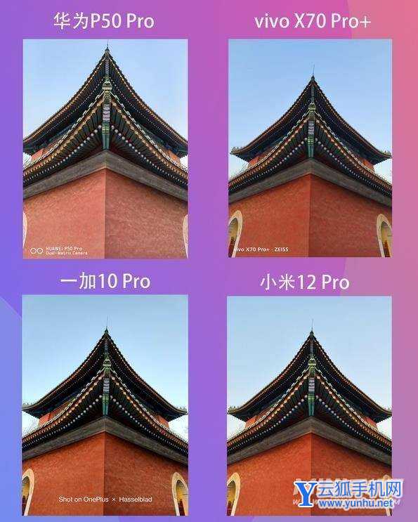 小米12Pro、一加10Pro、vivoX70Pro+、华为P50Pro哪款手机拍照更好-手机拍照实测
