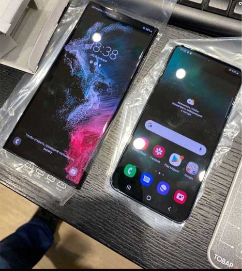 三星 Galaxy S22 / Ultra 真机曝光，明天发布