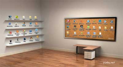 win10我的电脑怎么放在桌面