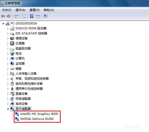 台式机电脑显卡在哪里看