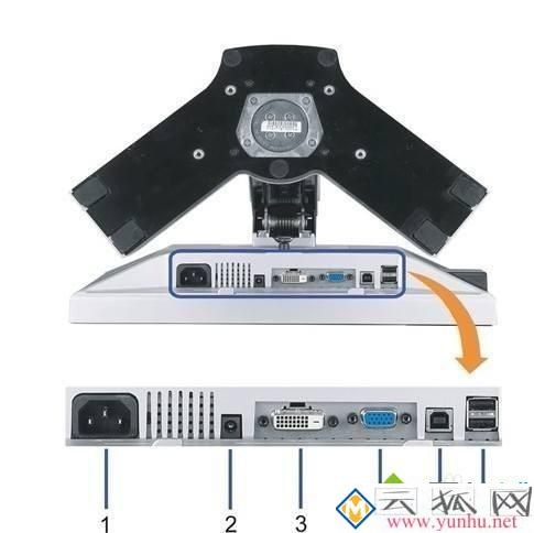 显示器上的usb怎么用_显示器背后的usb接口有啥用