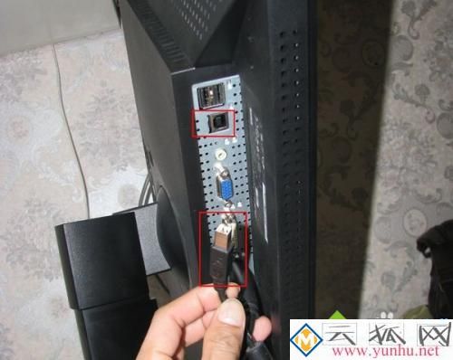 显示器上的usb怎么用_显示器背后的usb接口有啥用