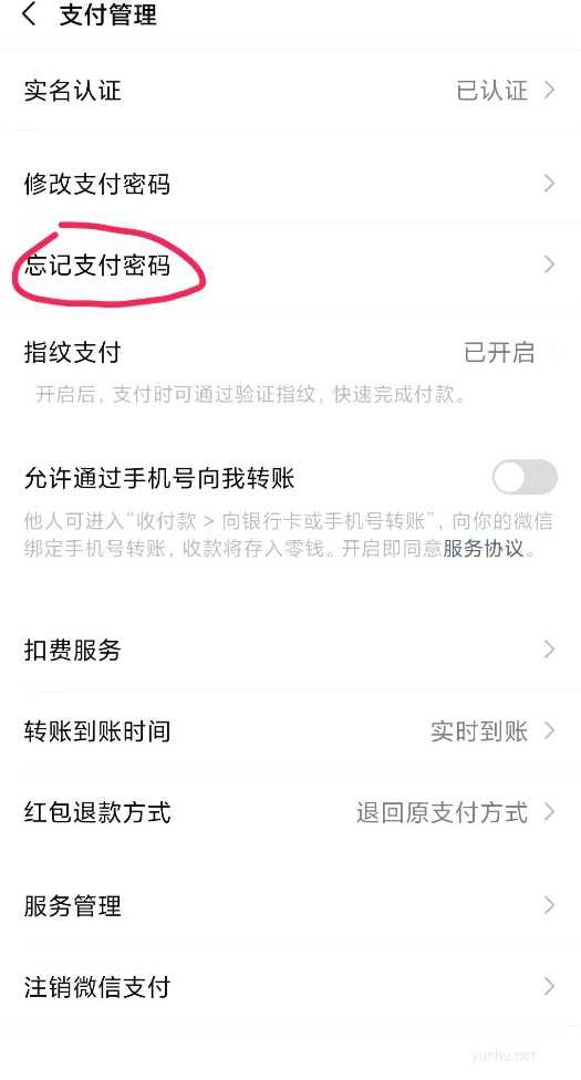 忘记支付密码怎么办？
