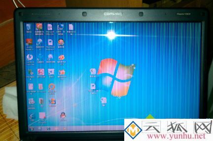 笔记本屏幕花了怎么办_笔记本电脑花屏修复方法