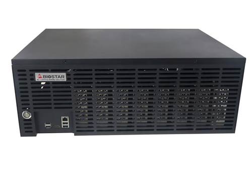 采用了八块 AMD RX 580 显卡的特殊的矿机iMiner A588X8D2