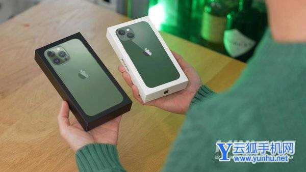 iPhone13和iPhone13Pro的绿色有不同吗-手机颜色观感一样吗