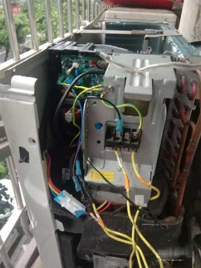 日立一拖一报03故障(日立空调故障代码03)