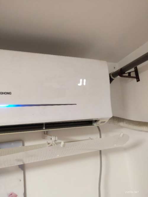 长虹壁挂空调维修记