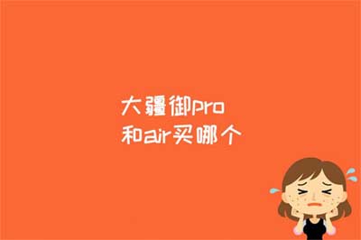 大疆御pro和air买哪个