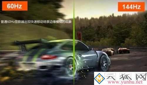 显示器144hz和165hz看起来差别大吗