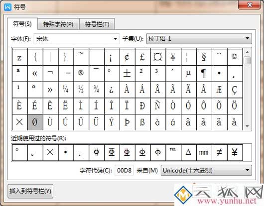WPS word中空集符号∅怎么打