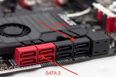 硬盘接口sata2和sata3的区别(图1)