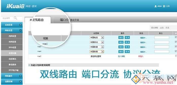 爱快流控软路由的特色与安装使用详细图文教程-第3张图片 爱快流控软路由的特色与安装使用详细图文教程-第3张图片