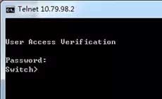 cisco 3850配置IP地址和telnet
