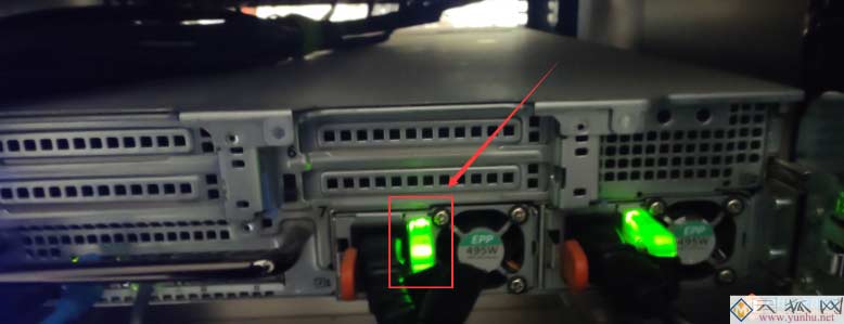 DELL R730服务器报PSU 1 is lost