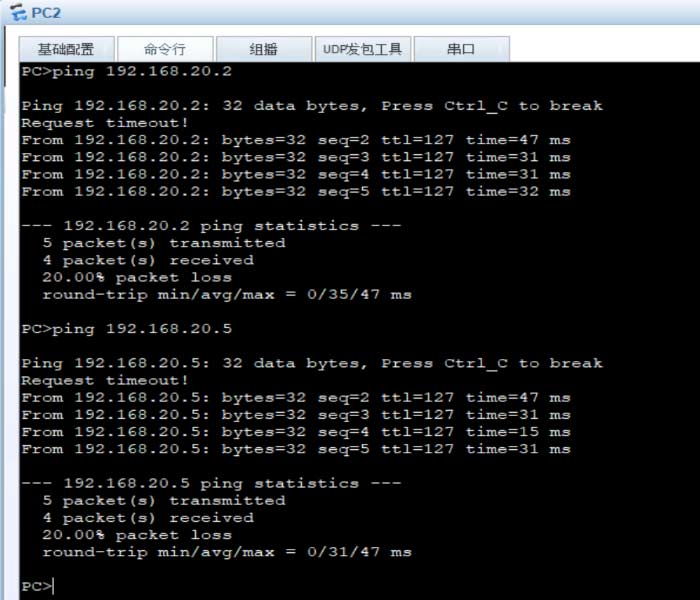 同一台交换机上有多个VLAN之间的通讯配置