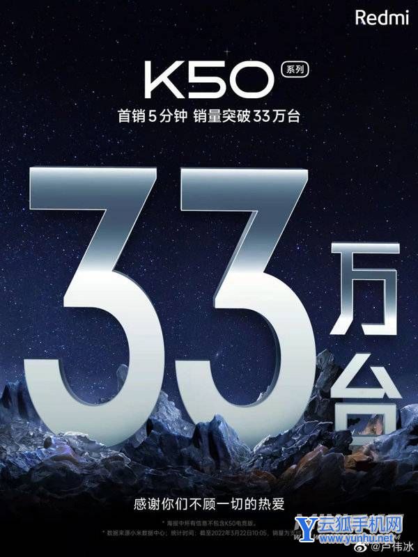 红米k50首销怎么样-手机首销销量高吗