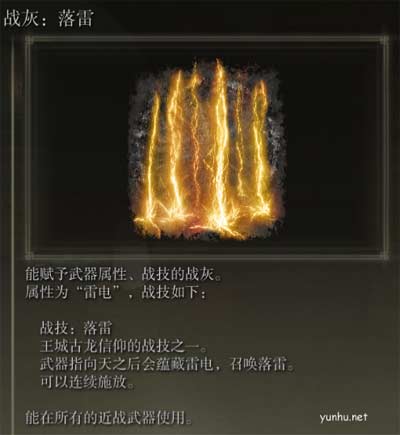 《艾尔登法环》战灰落雷评价介绍